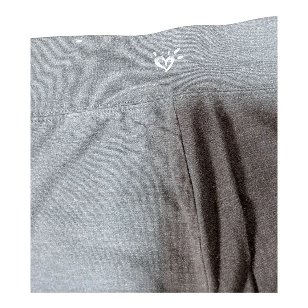 Justice - Dark Grey Leggings - Size S (7-8) - Comfy Play Clothes